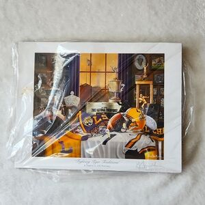 "Fighting Tiger Tradition" Greg Gamble Signed Mini Print